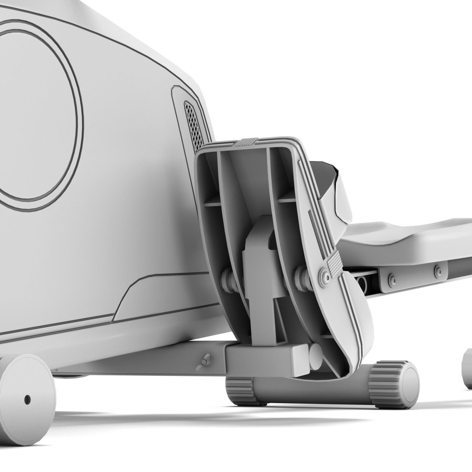 Rowing machine Xterra ERG 200 3D model_22