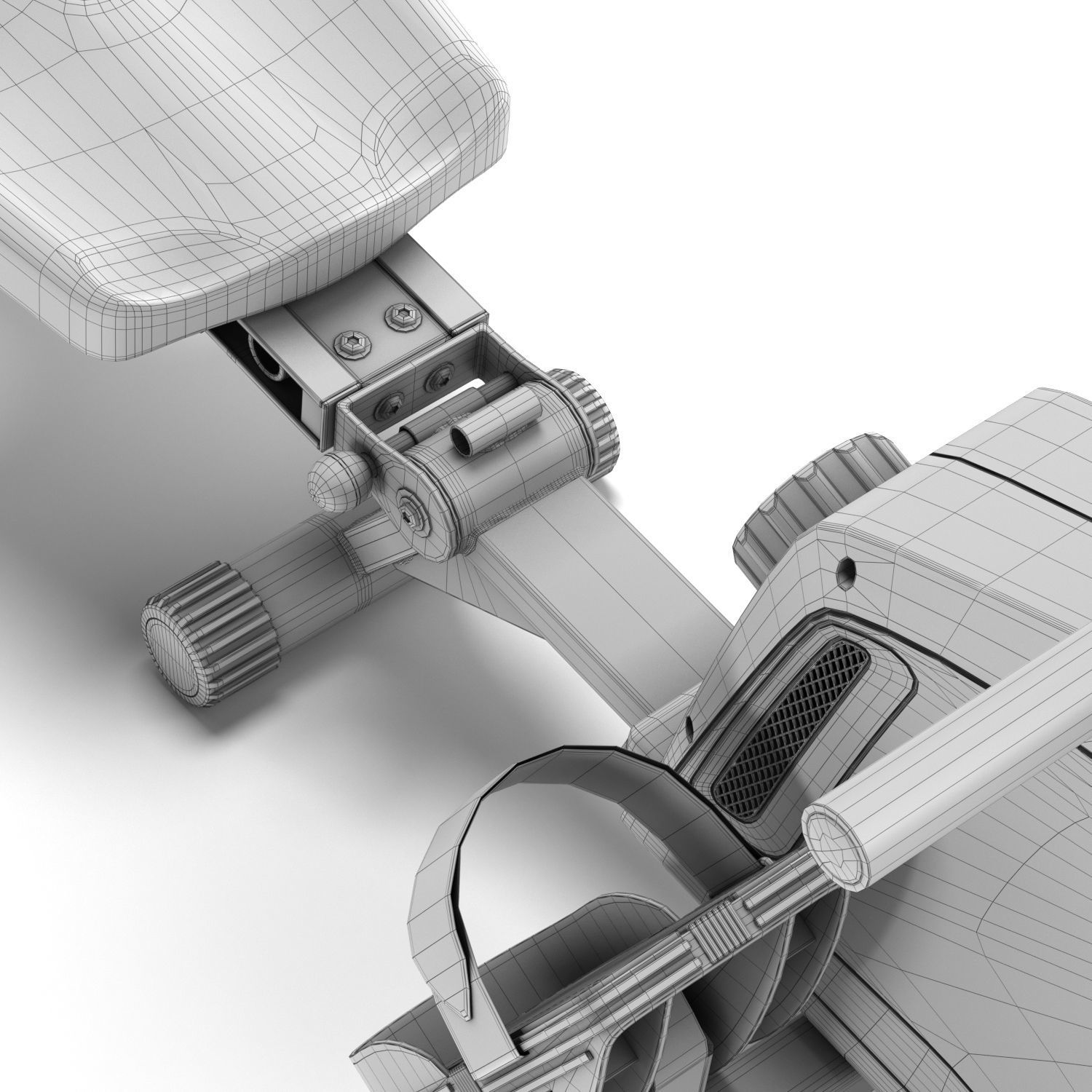 Rowing machine Xterra ERG 200 3D model_15