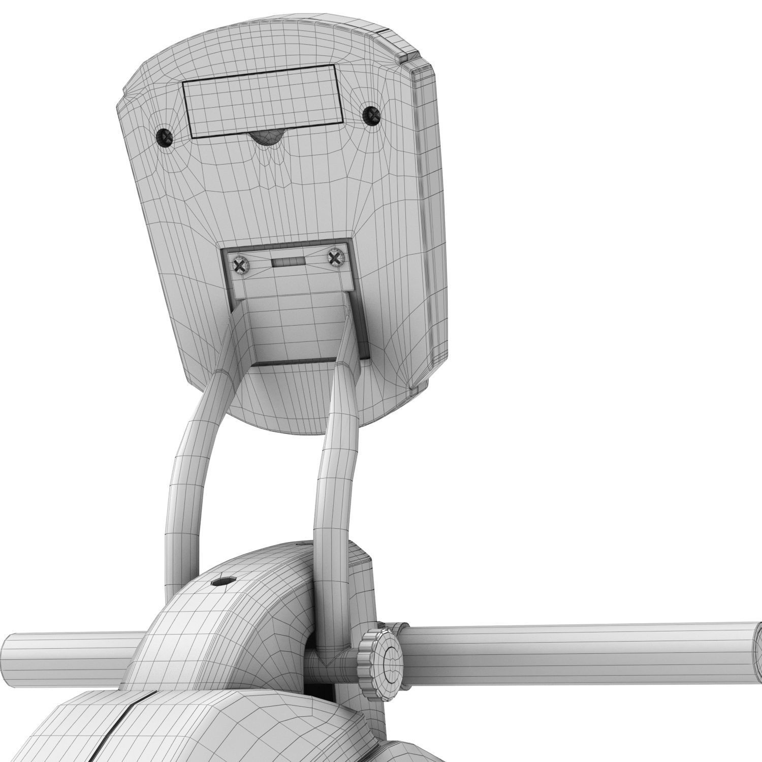 Rowing machine Xterra ERG 200 3D model_21