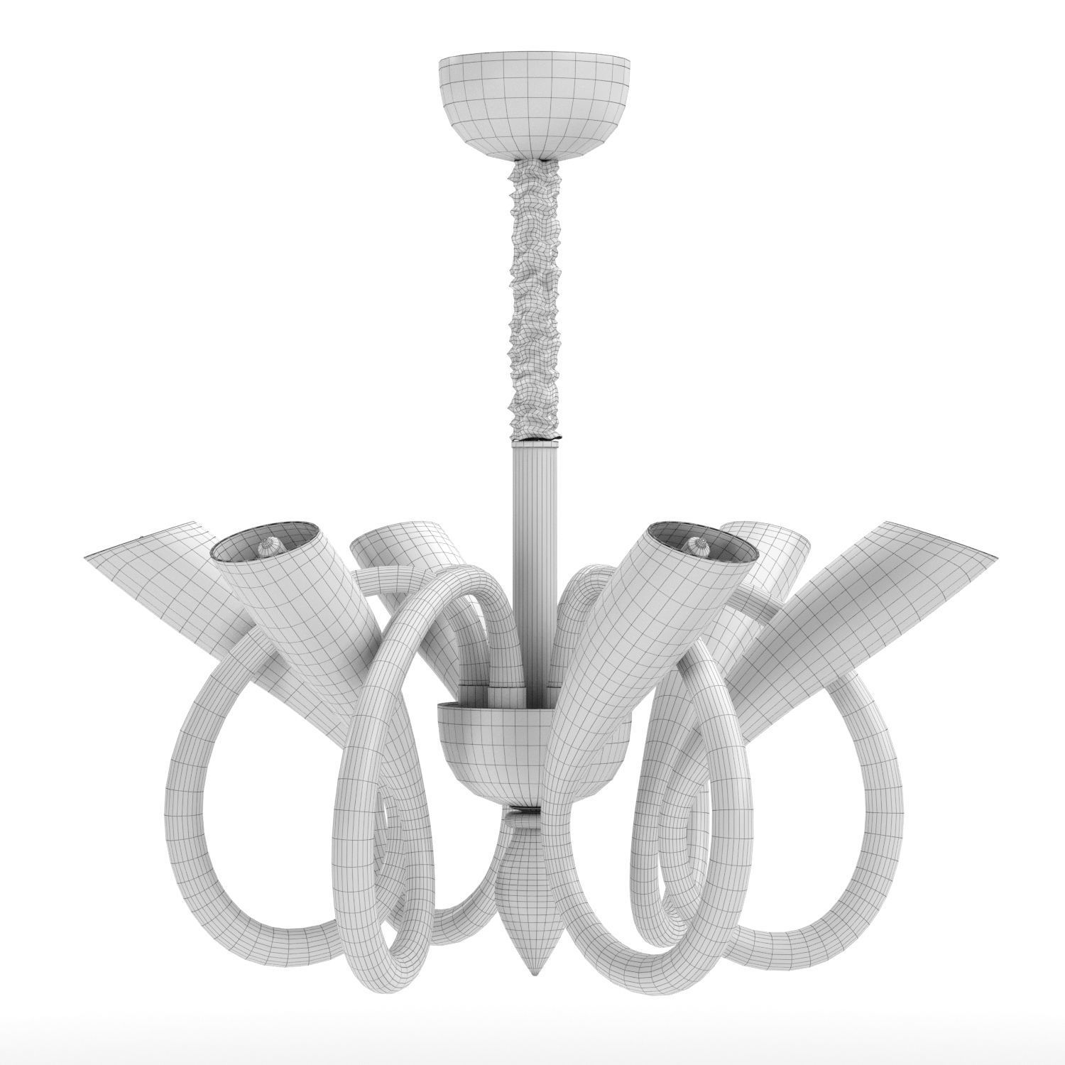 Chandelier Lightstar 892068 Stella 3D model_28