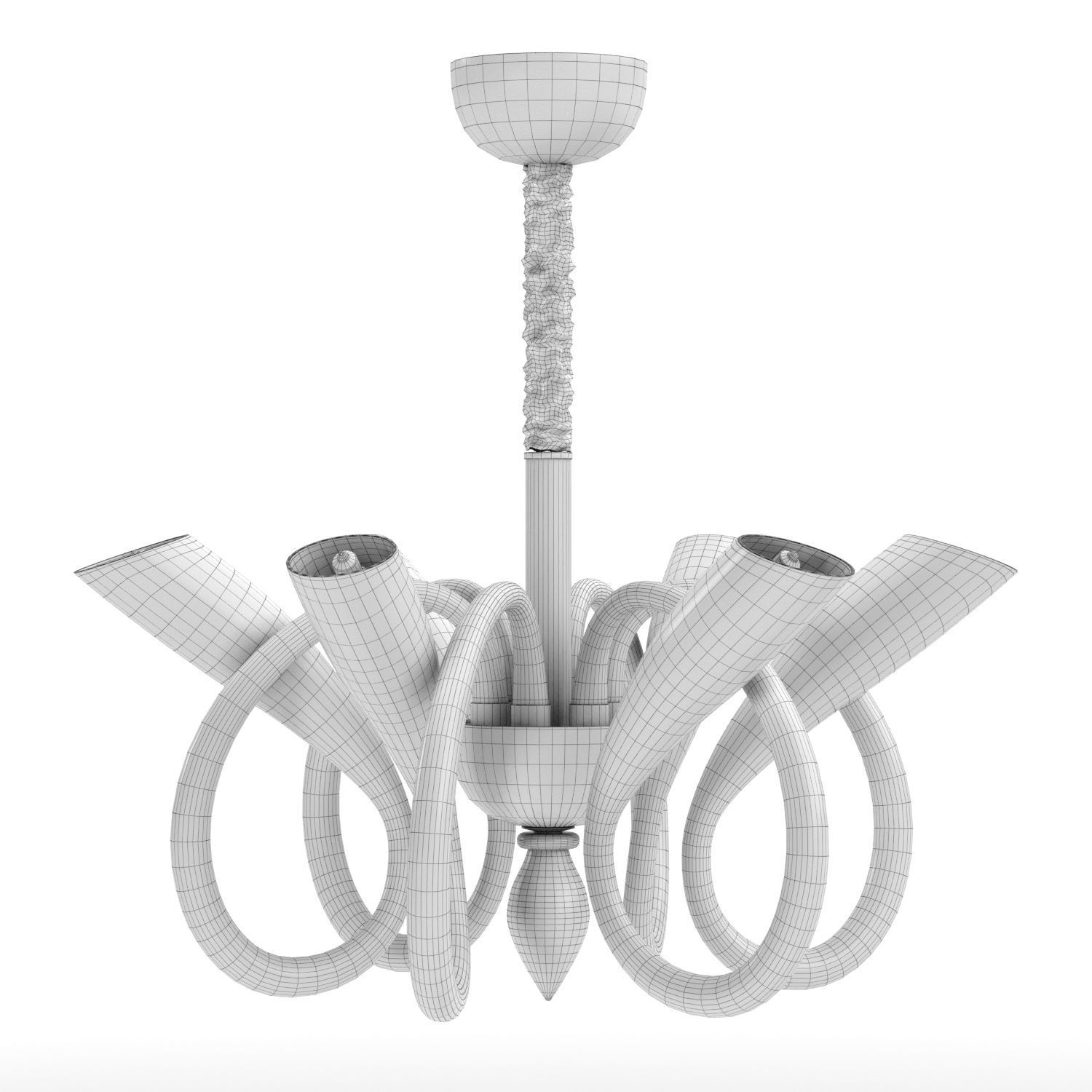Chandelier Lightstar 892068 Stella 3D model_8
