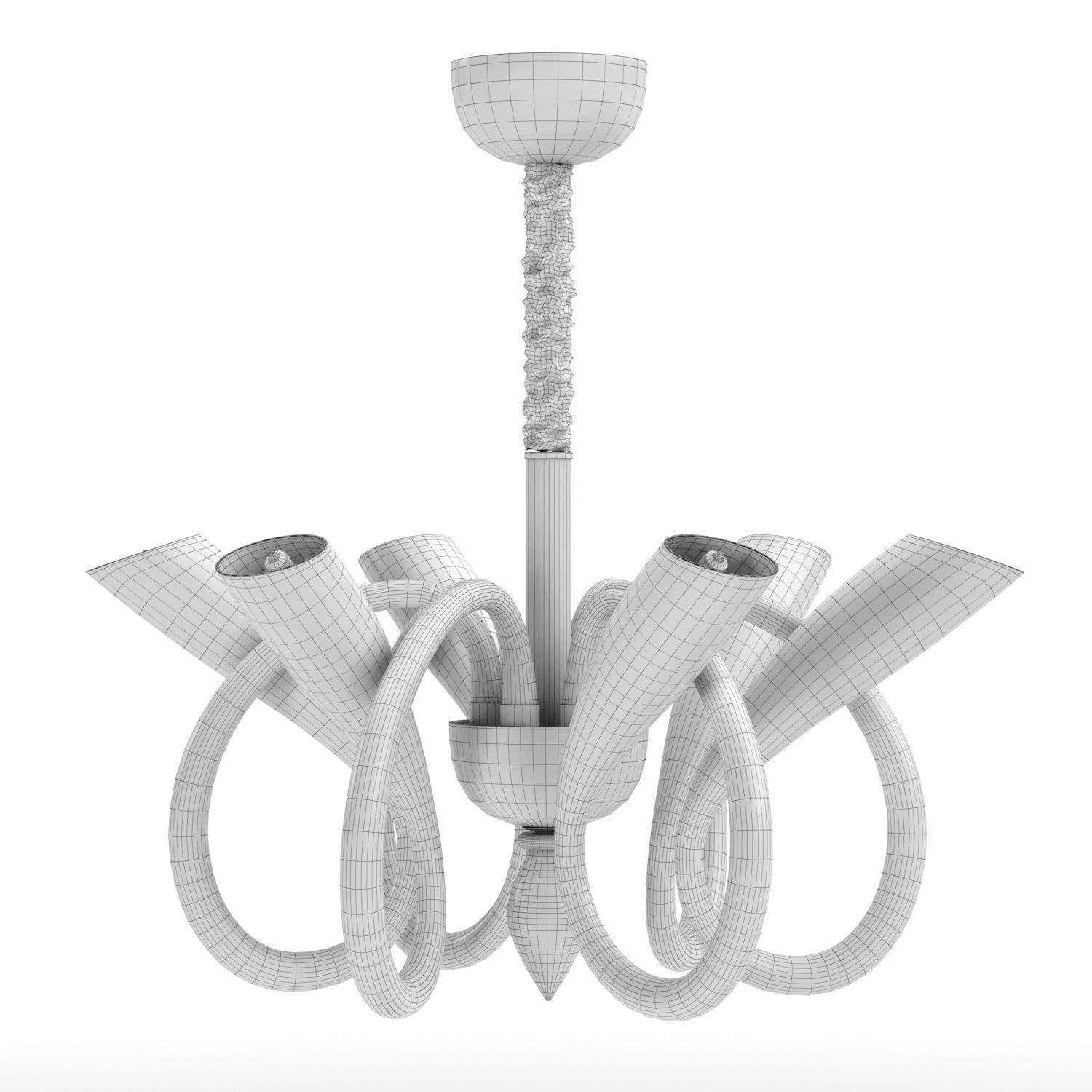 Chandelier Lightstar 892068 Stella 3D model_6