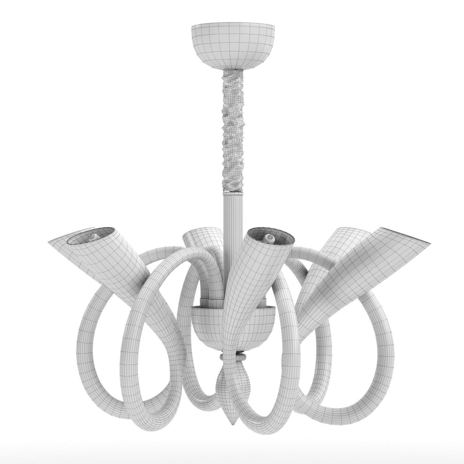 Chandelier Lightstar 892068 Stella 3D model_4