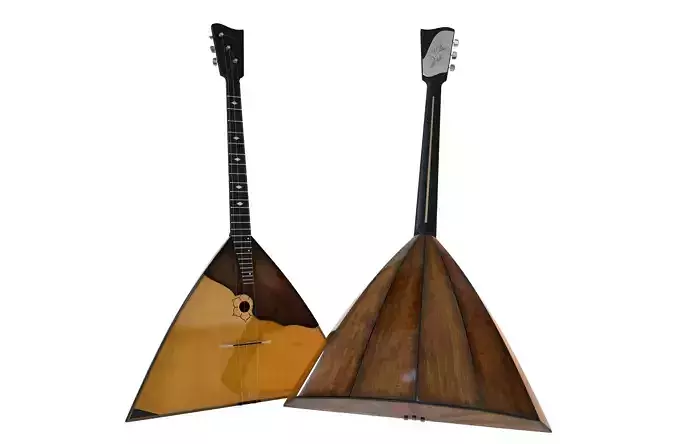 Russian Balalaika 3D model