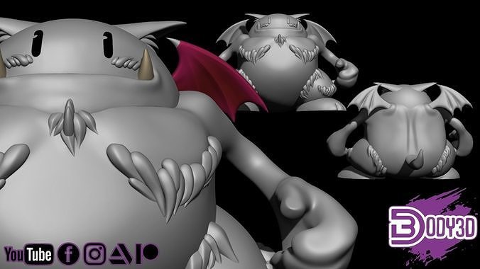 Cait Sith - FFVII 3D print model