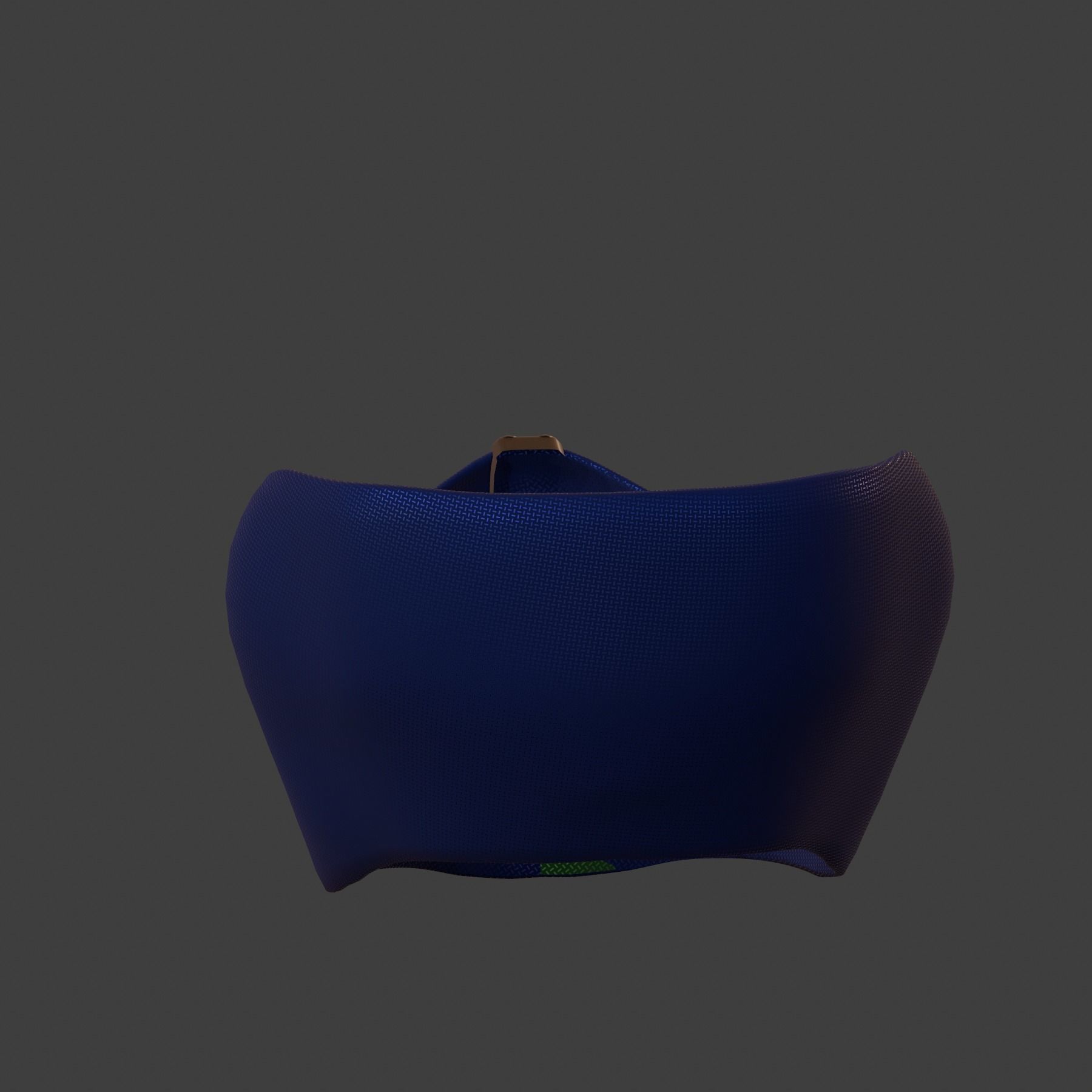 Gas mask helmet 3d model scifi Low-poly  Low-poly 3D model_5