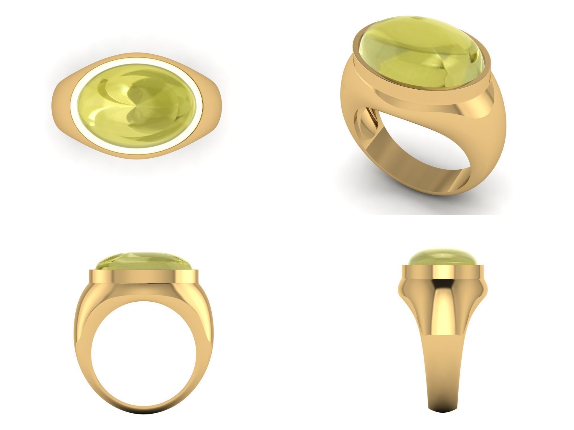 Ring bi41 3D print model_3