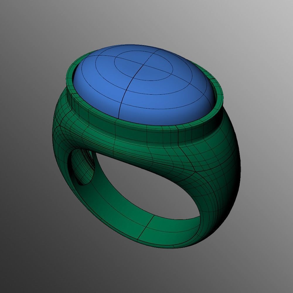 Ring bi41 3D print model_2