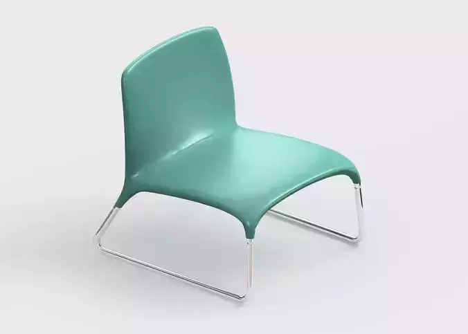 armchair modern 08 3D model
