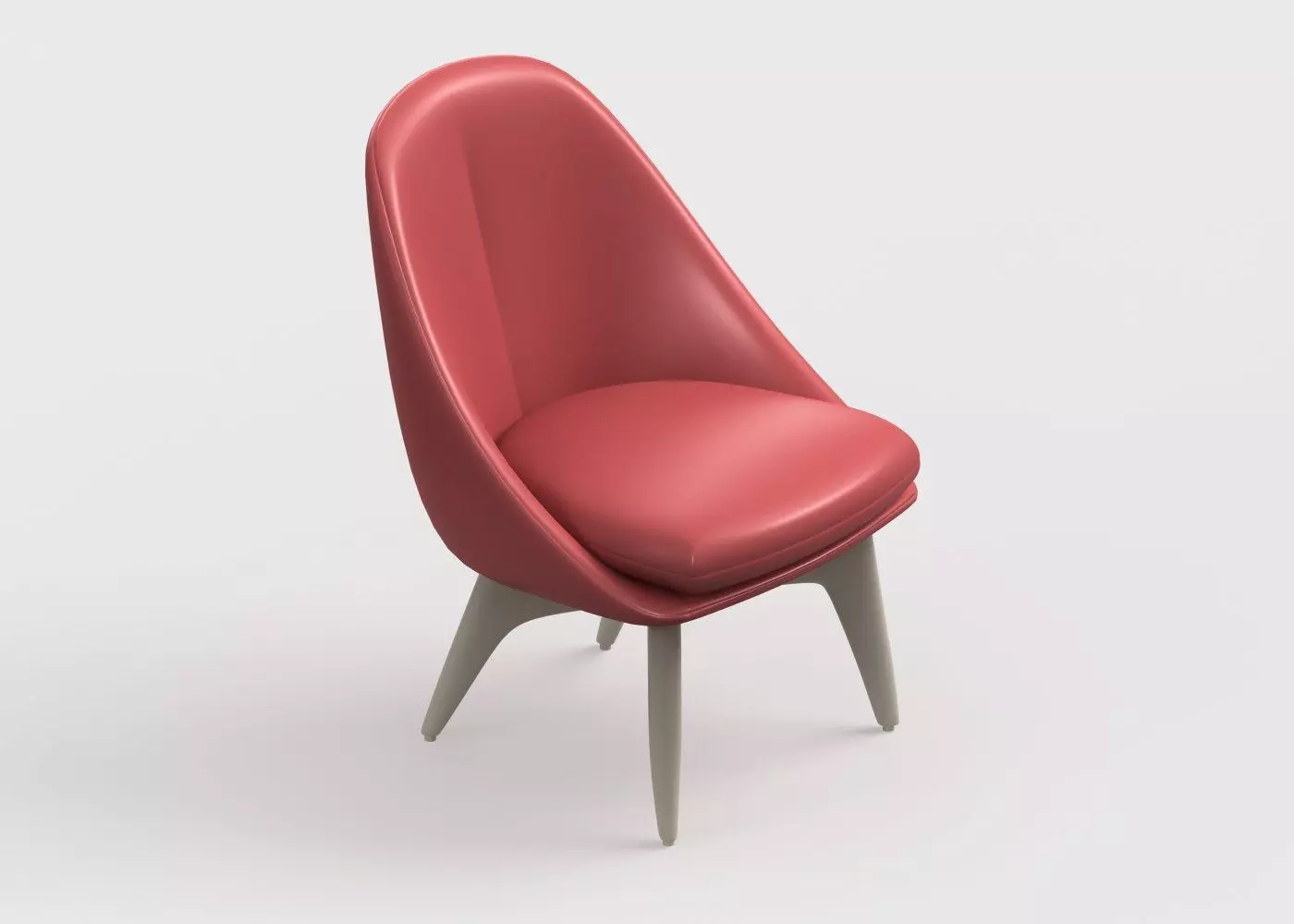armchair modern 09 3D model