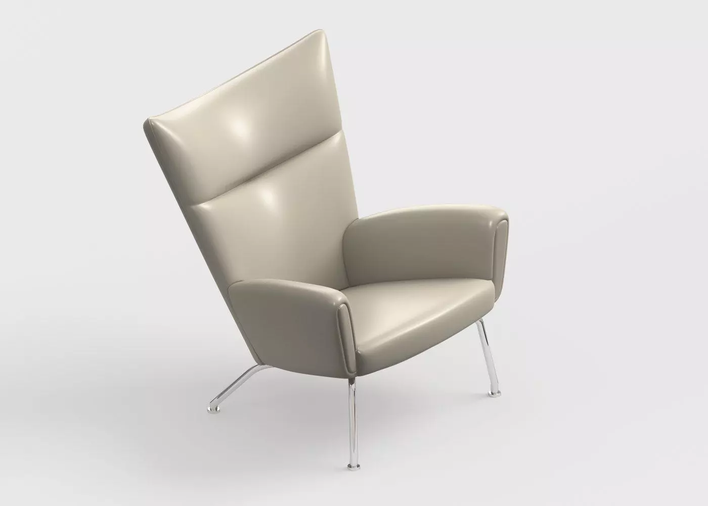 armchair modern 10 3D model