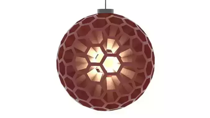 Ceiling Lamp Hexagonal Gap