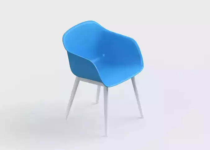 armchair modern 13 3D model