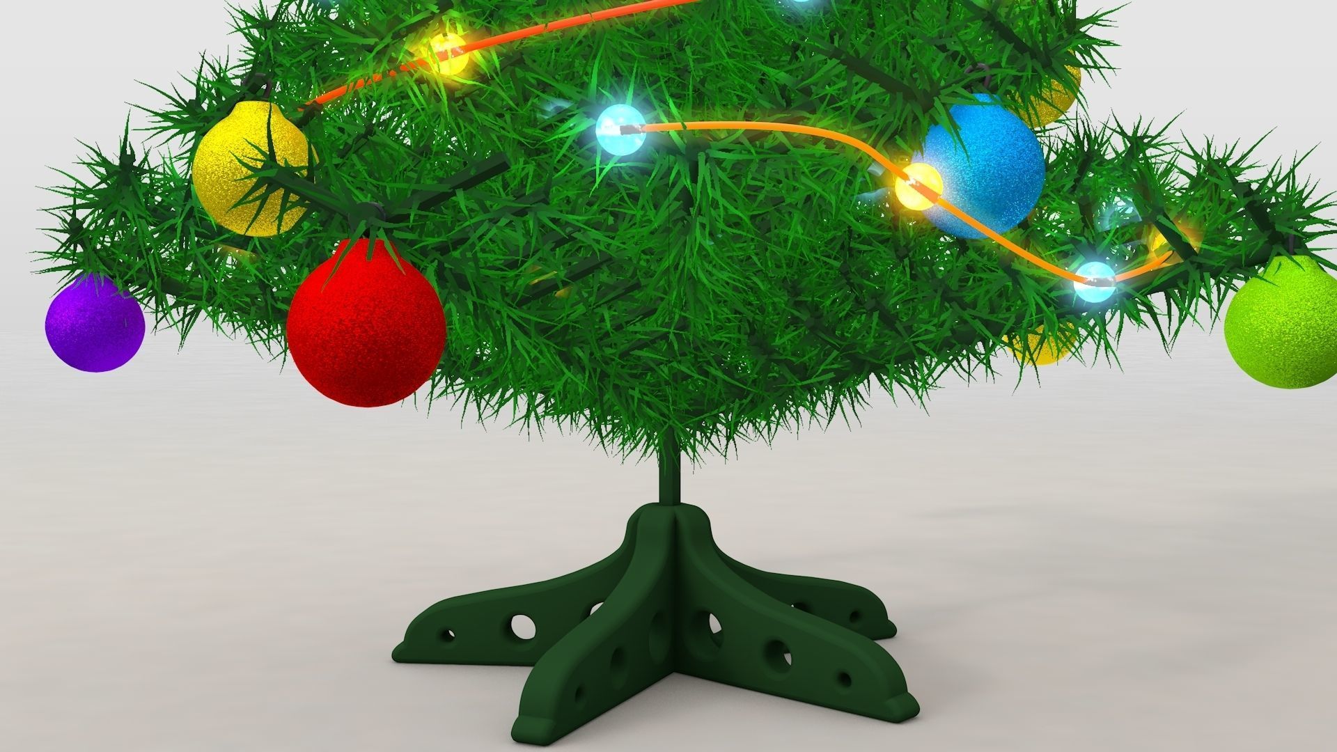 Christmas Tree 3D model_7