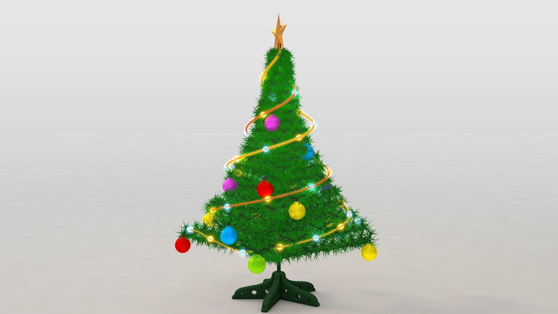 Christmas Tree 3D model_5