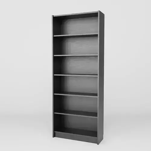 Ikea Bookshelf Billy Black 80x28x202cm