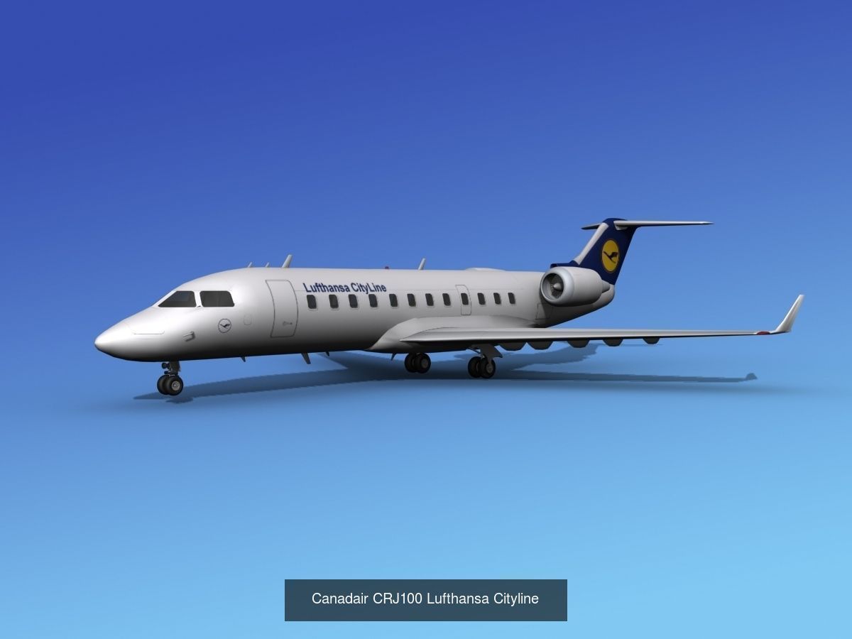 36 Lufthansa Jetliners 3D Model Collection_29