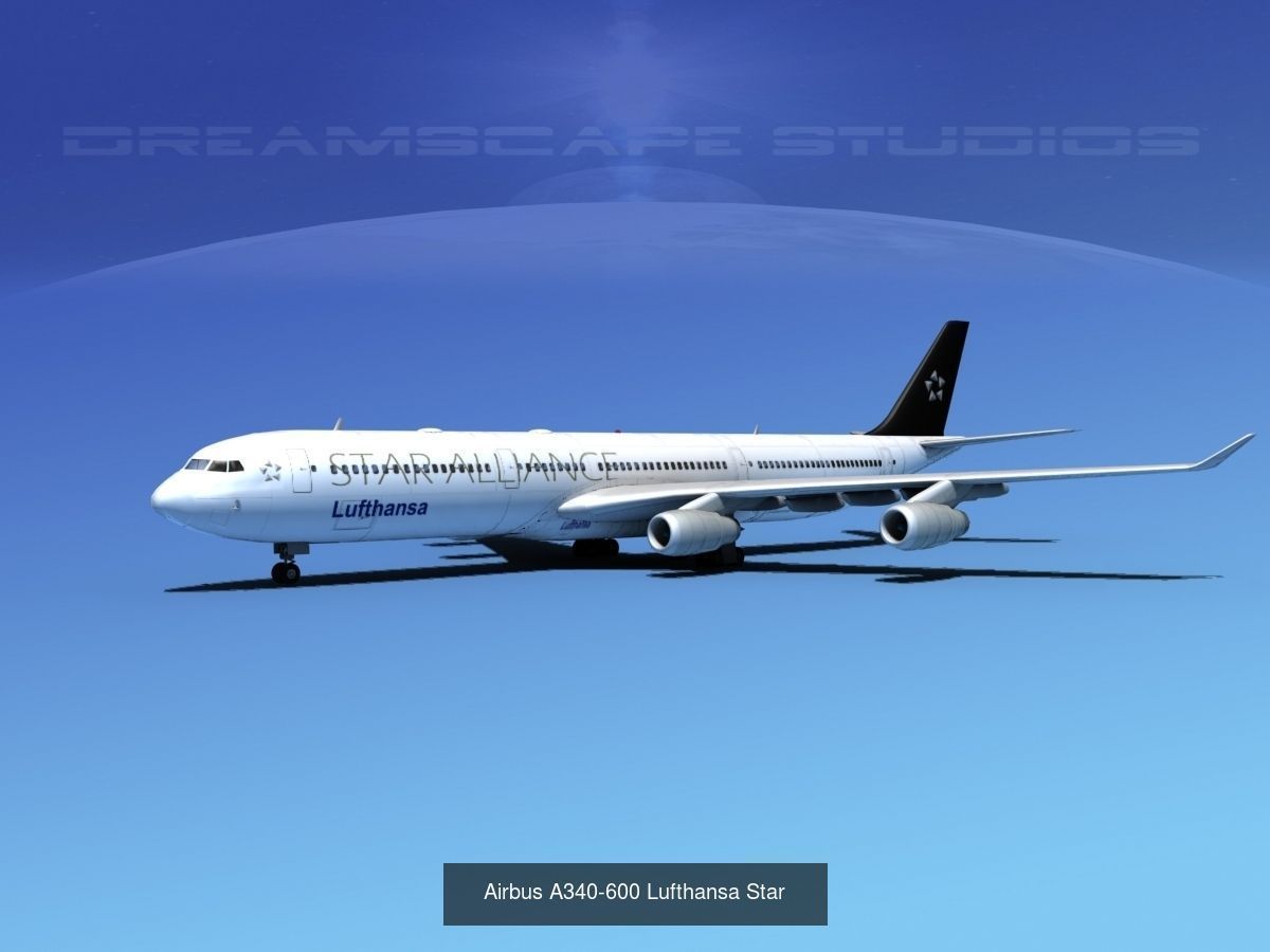 36 Lufthansa Jetliners 3D Model Collection_15