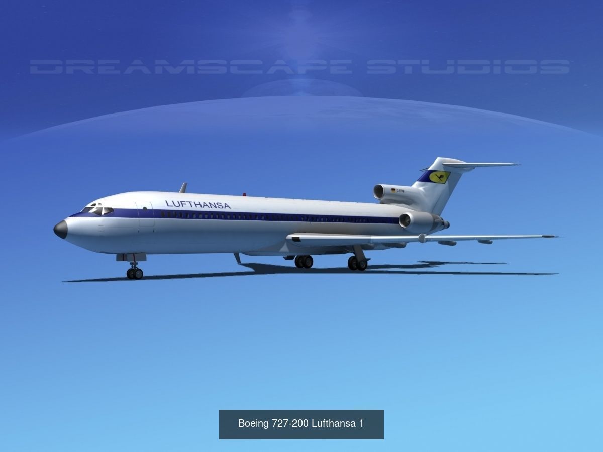 36 Lufthansa Jetliners 3D Model Collection_24