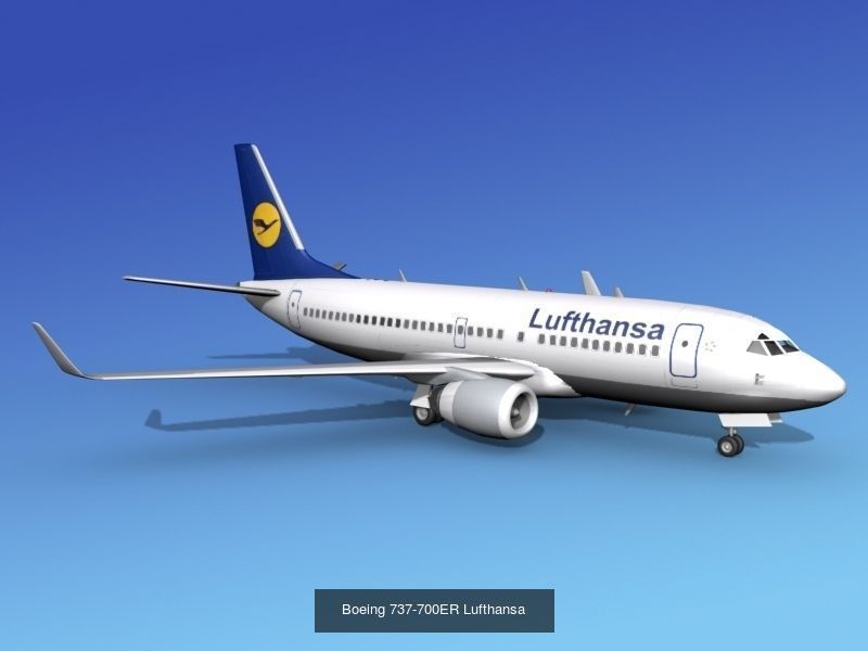 36 Lufthansa Jetliners 3D Model Collection_26