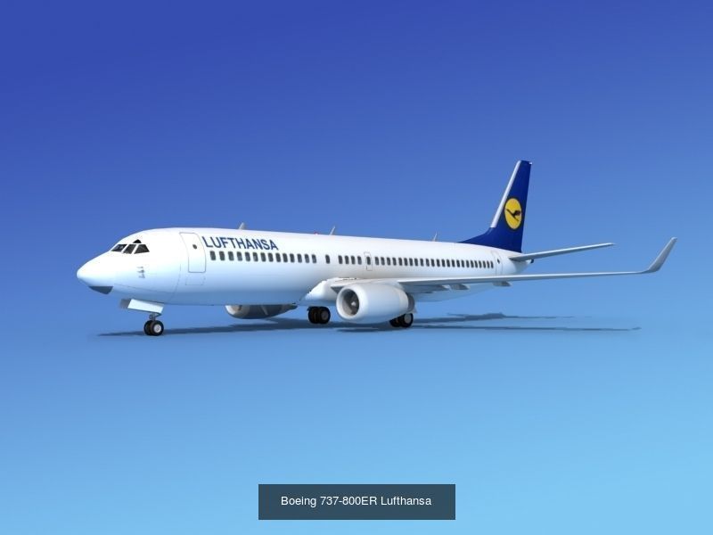 36 Lufthansa Jetliners 3D Model Collection_27