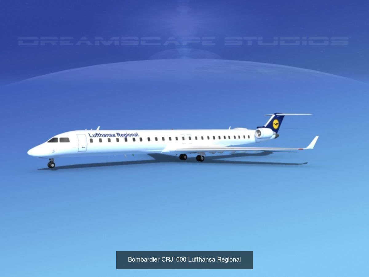 36 Lufthansa Jetliners 3D Model Collection_41