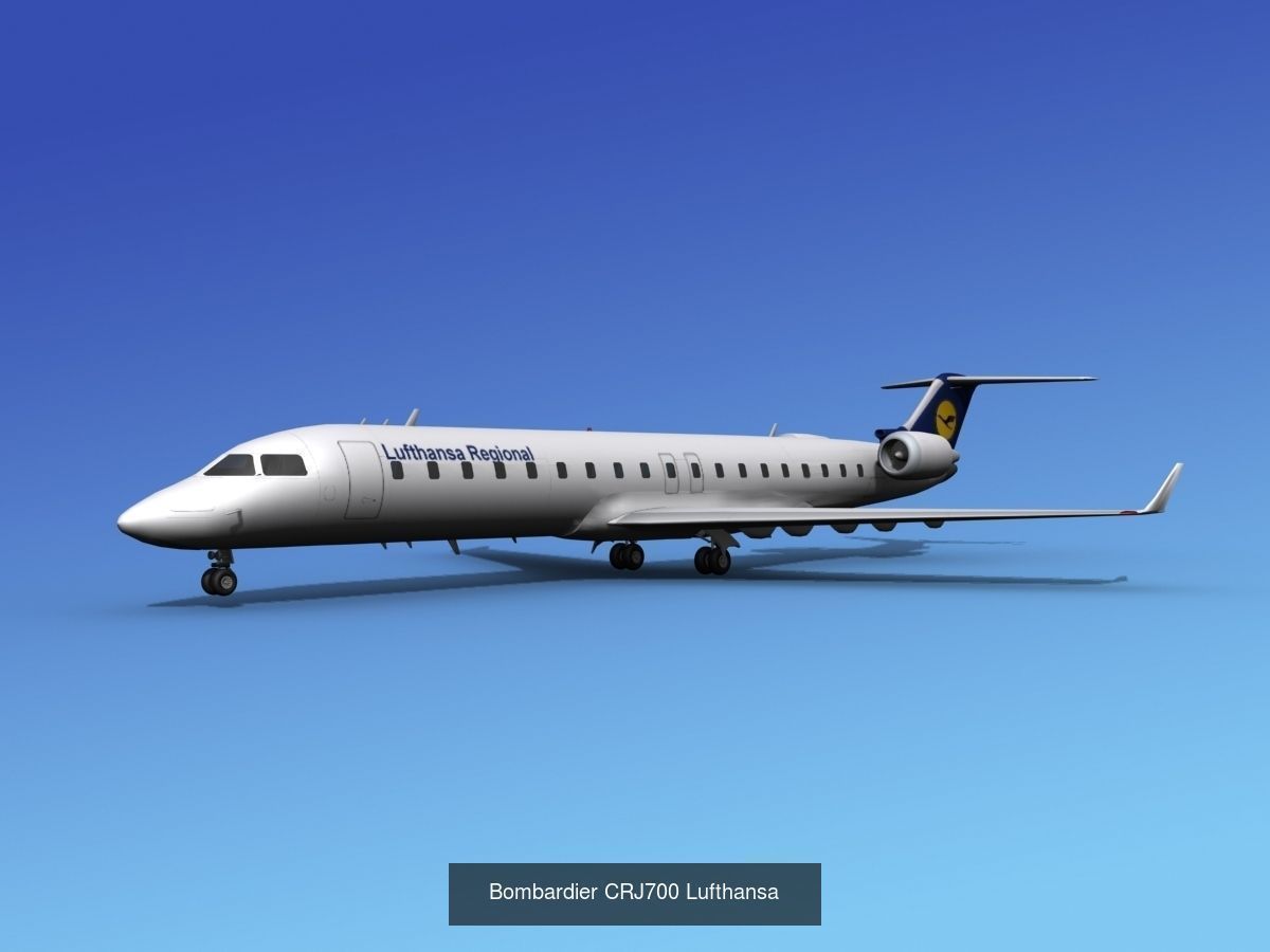 36 Lufthansa Jetliners 3D Model Collection_31