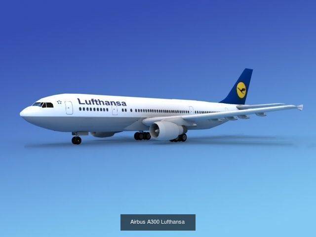 36 Lufthansa Jetliners 3D Model Collection_21