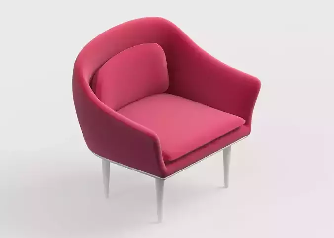 armchair modern 17 3D model