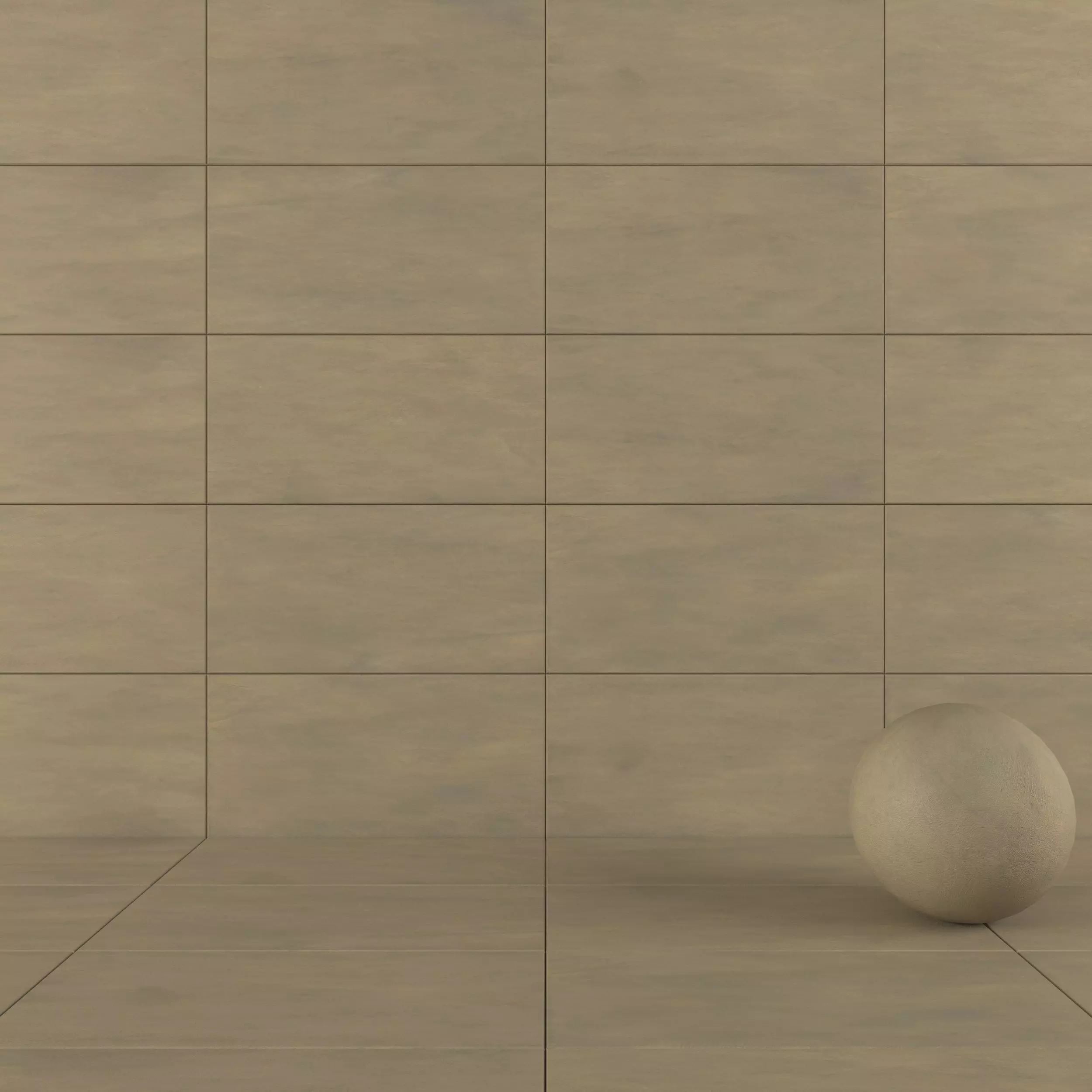 Concrete wall tiles Luce Oro 60x120 Set 1 Texture_0