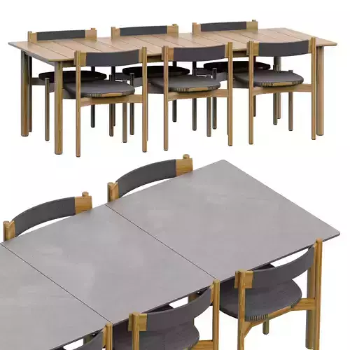 SKAGAARDEN TABLE SET
