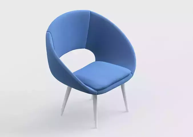 armchair modern 19 3D model