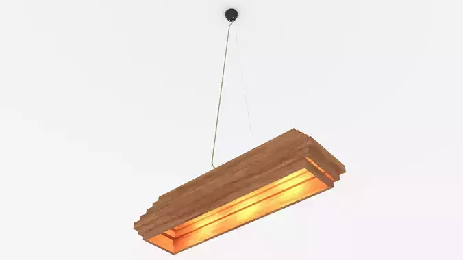 Wooden Lantern - 3ds Max