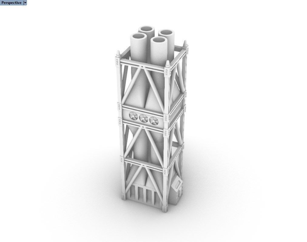 Refinery Boiler II 3D print model_8