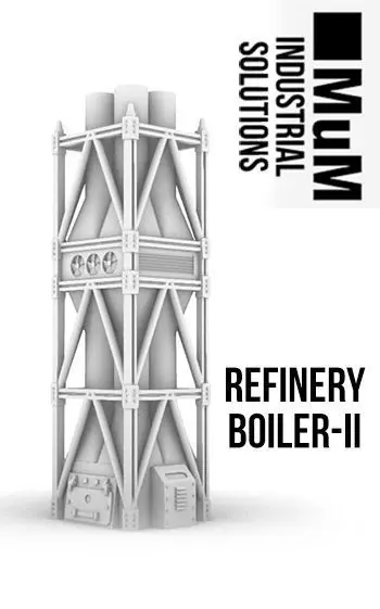 Refinery Boiler II 3D print model_0