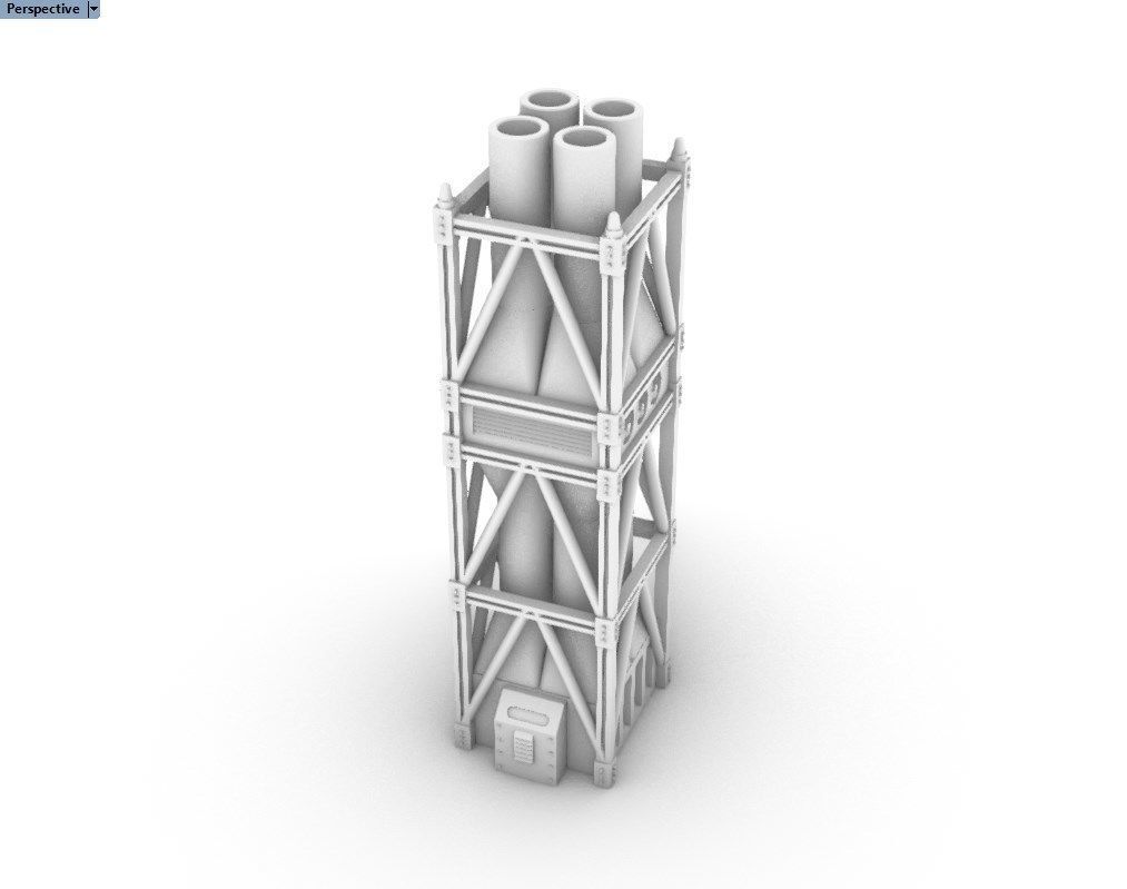 Refinery Boiler II 3D print model_5