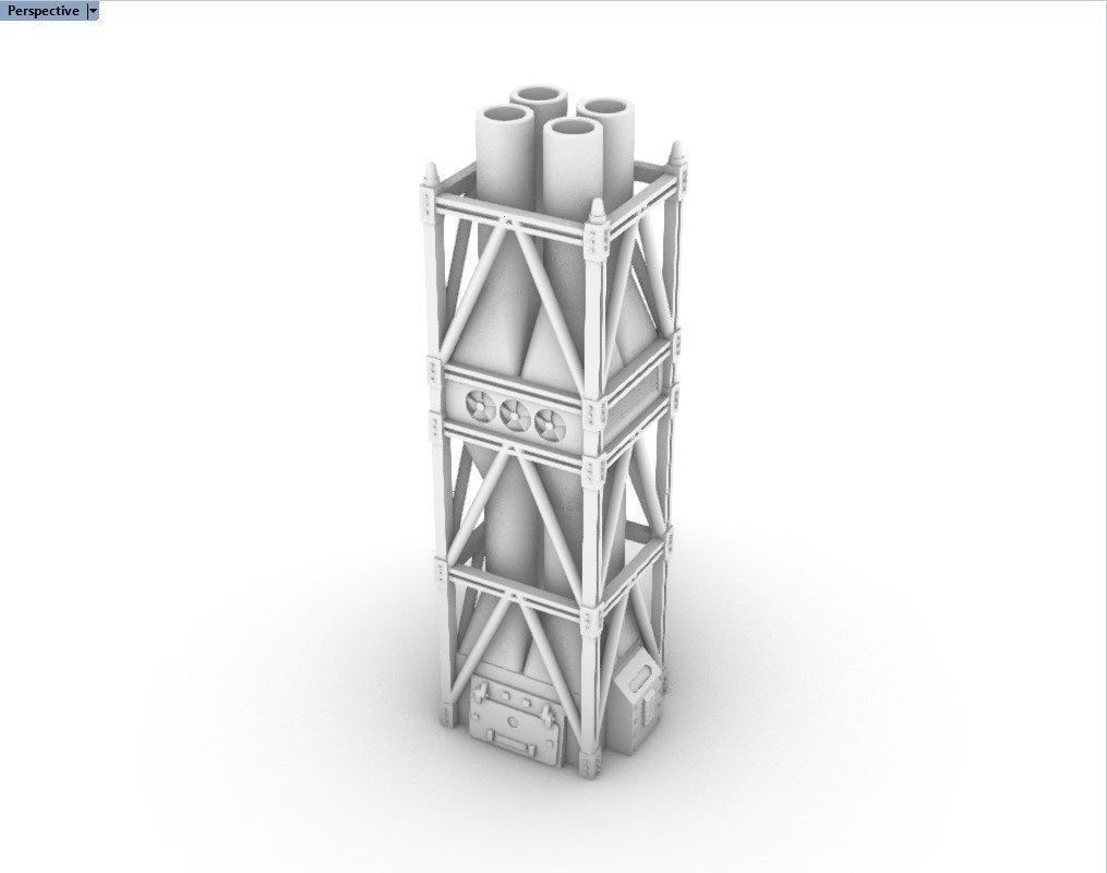Refinery Boiler II 3D print model_2