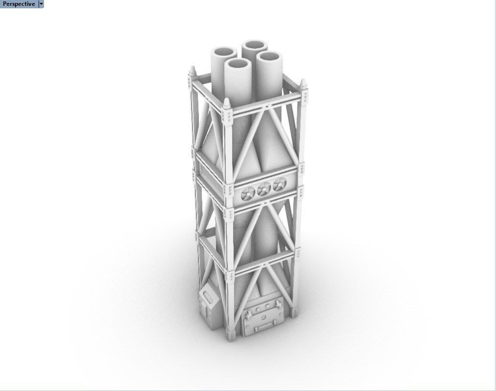 Refinery Boiler II 3D print model_12