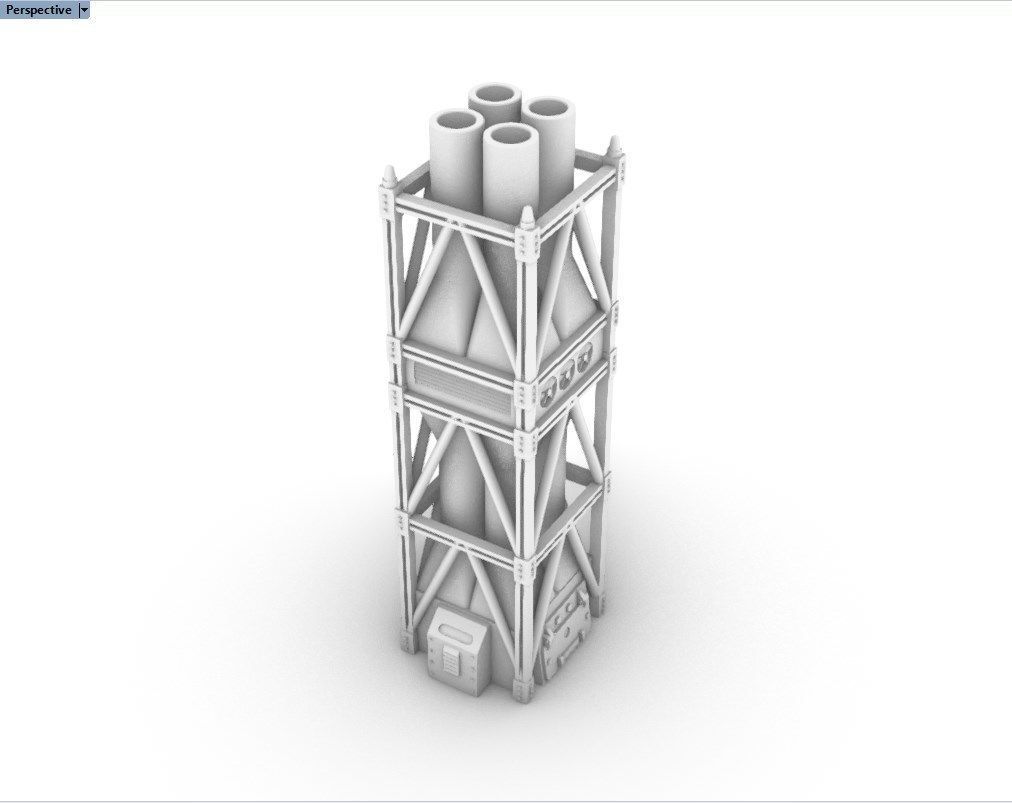 Refinery Boiler II 3D print model_11