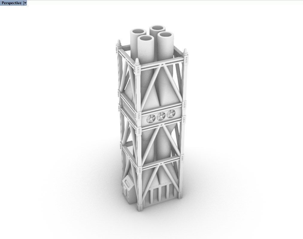 Refinery Boiler II 3D print model_6