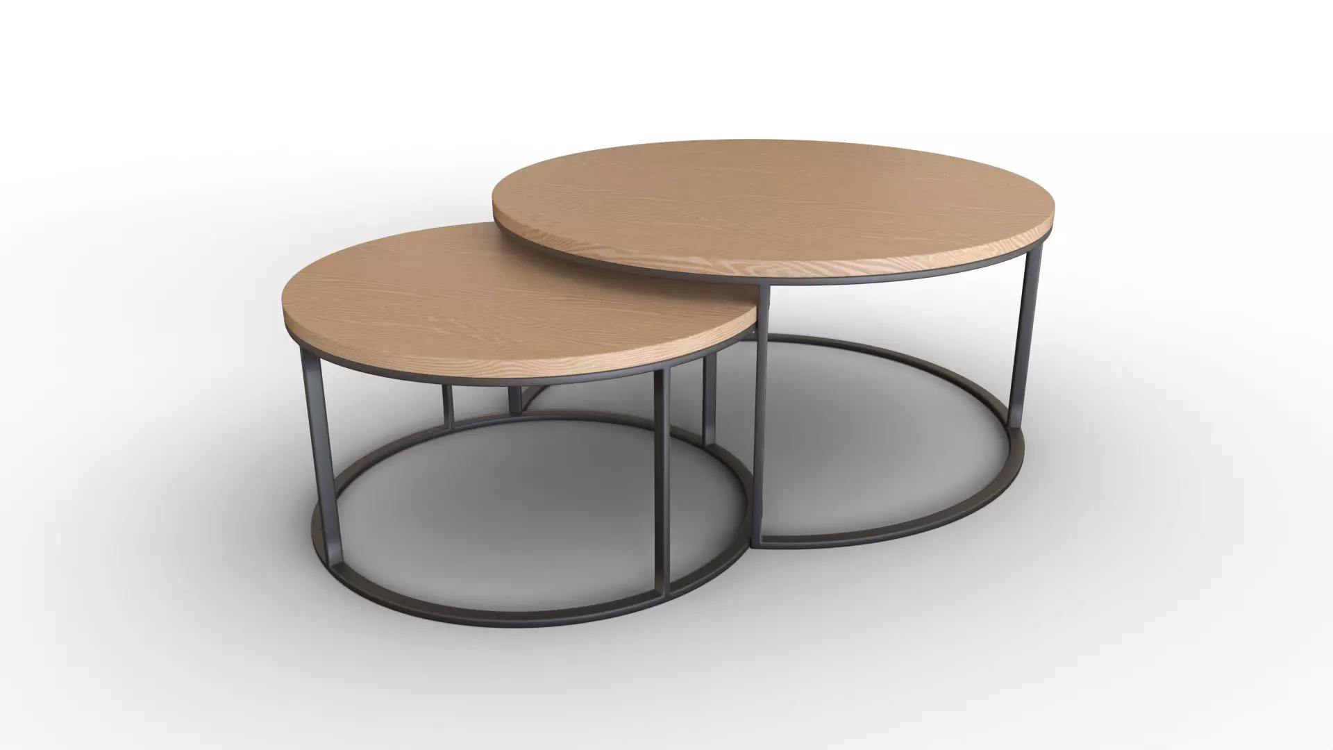 Round coffee table Free 3D model