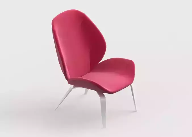 armchair modern 24 3D model