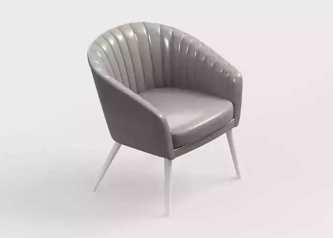armchair modern 25 3D model