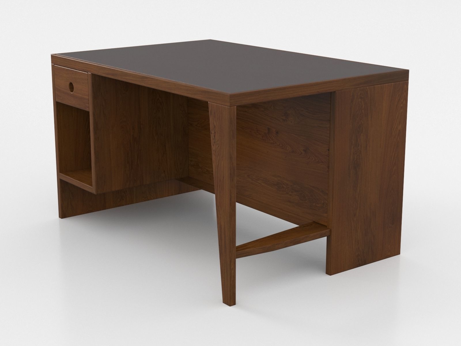 Pierre Jeanneret Pigeonhole desk 3D model_4