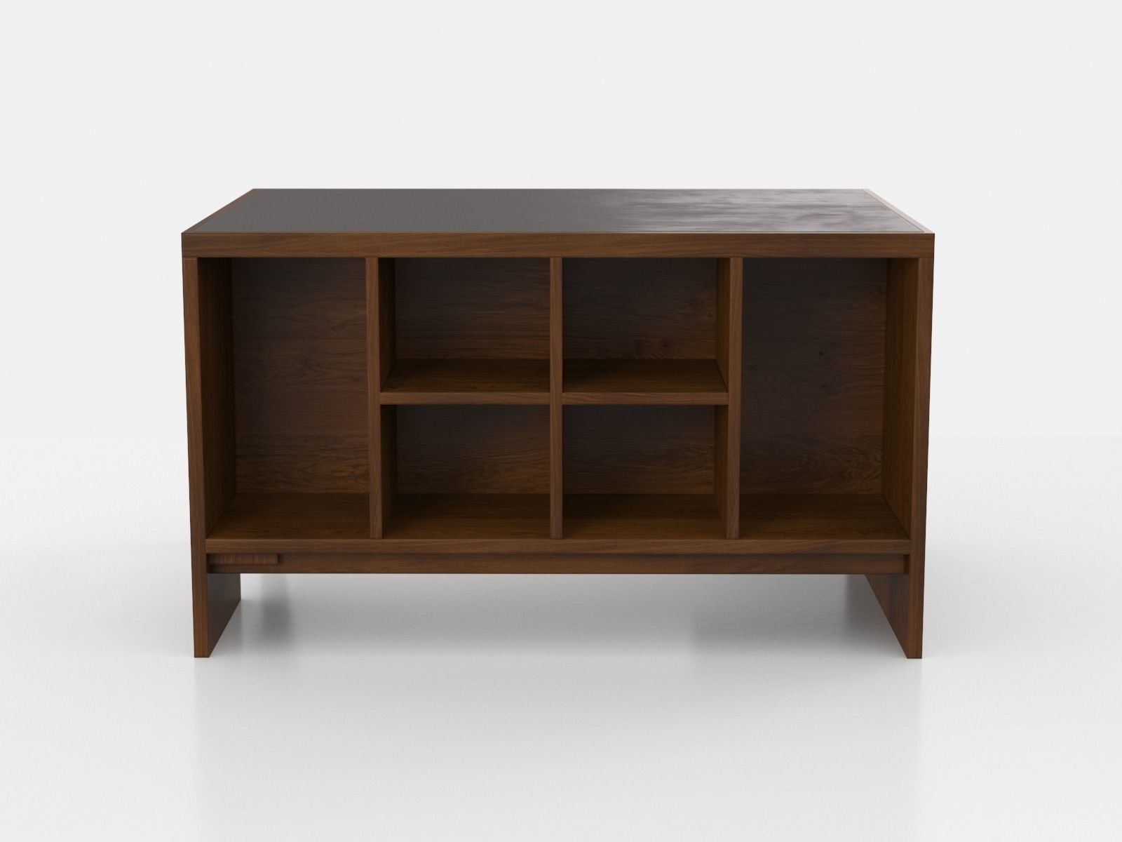 Pierre Jeanneret Pigeonhole desk 3D model_8