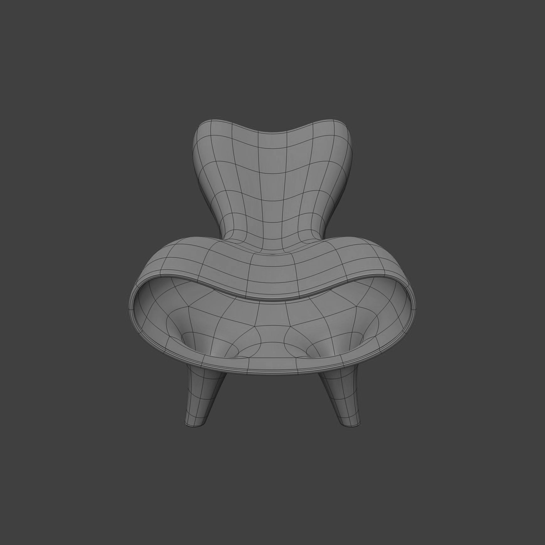 Orgone Stretch Lounge 3D model_7