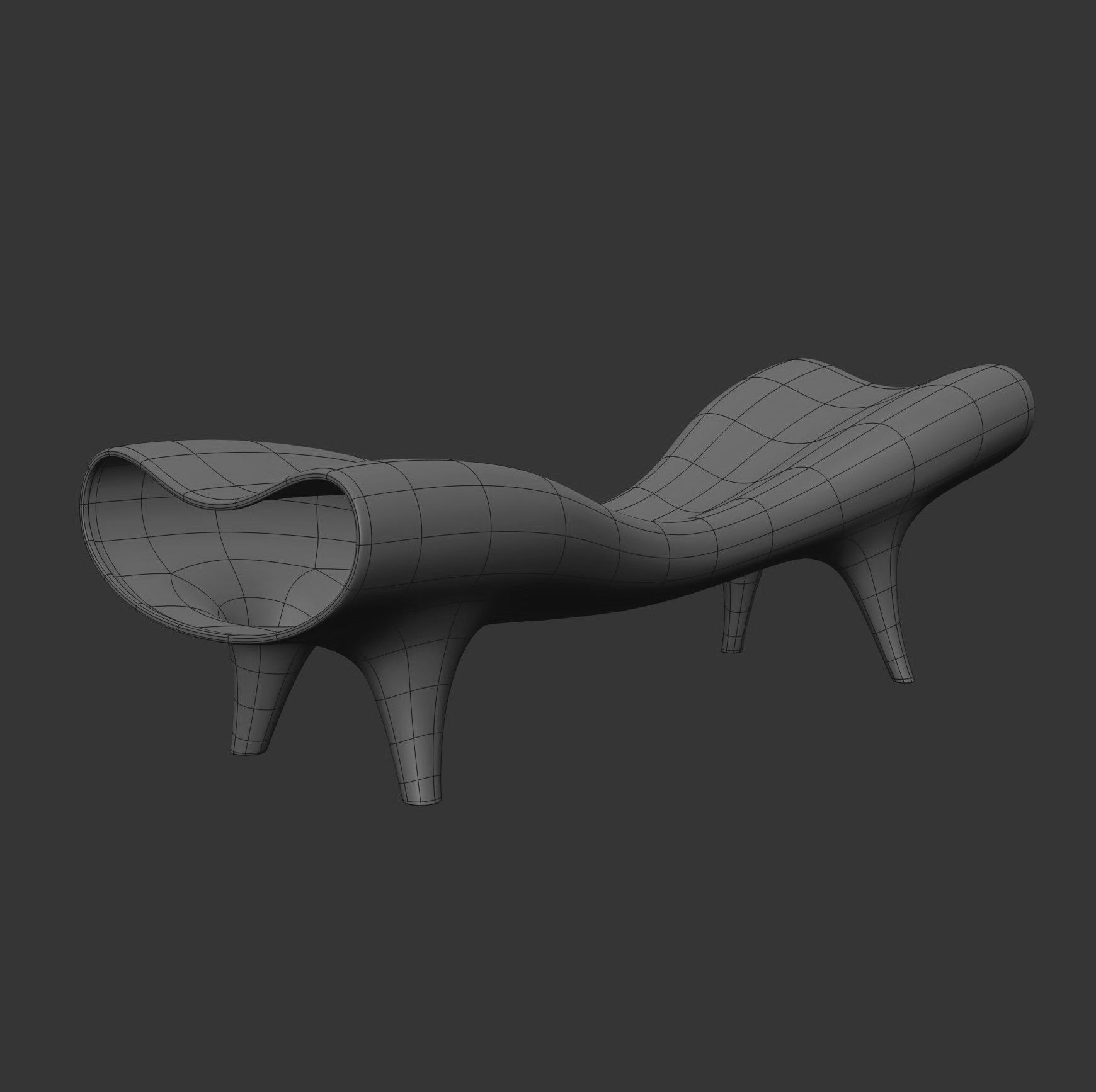 Orgone Stretch Lounge 3D model_6