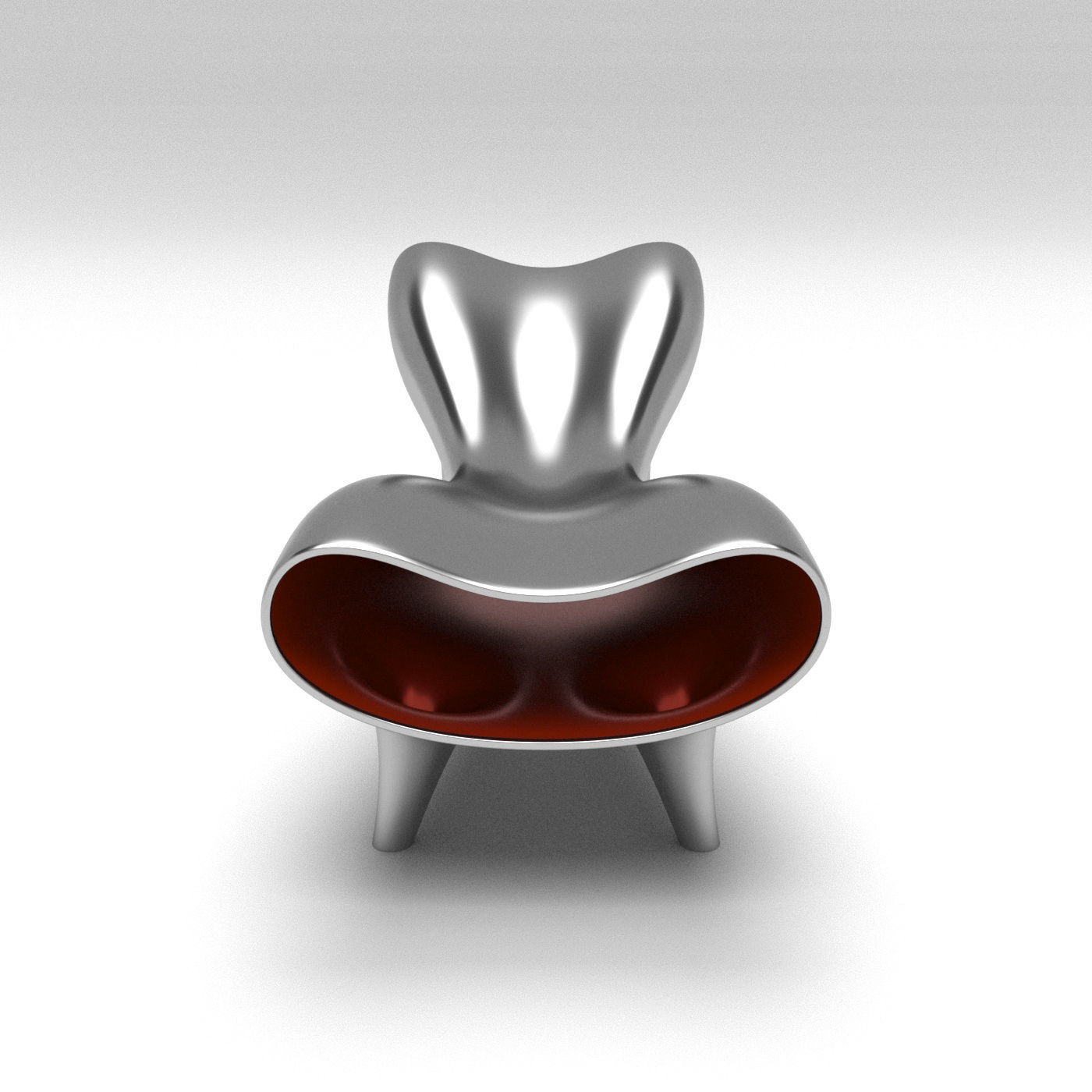 Orgone Stretch Lounge 3D model_3
