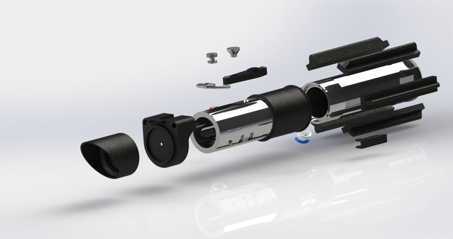 Darth Vader Lightsaber 3D print model_4