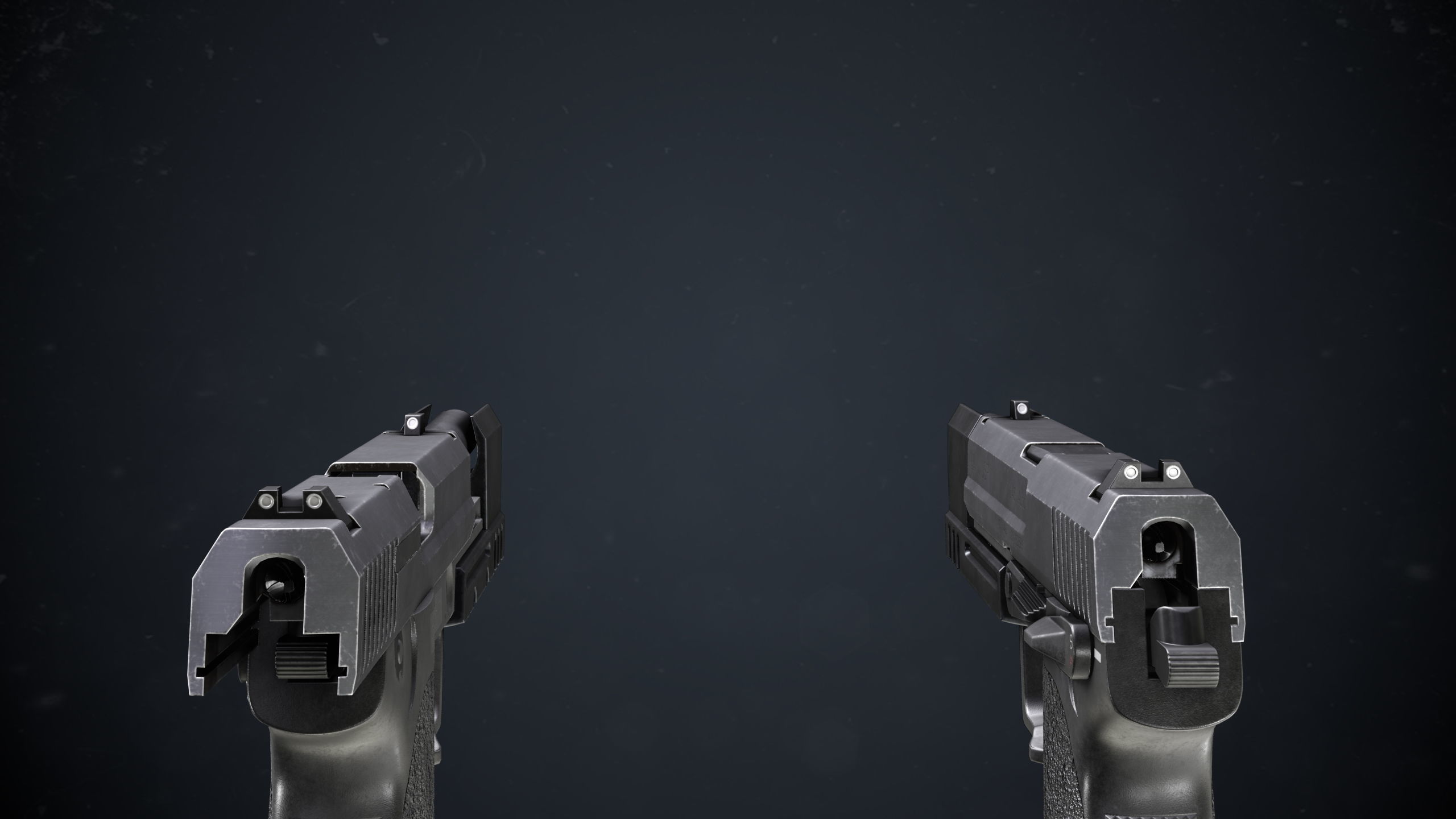 Heckler and Koch USP Match Low-poly 3D model_2